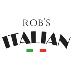 Rob’s Italian logo.